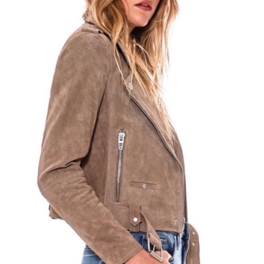 Blank NYC Suede Fringe Jacket - Picture 3 of 4